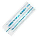 角帯 綿献上 白×薄青 紳士 浴衣 男物 ゆかた用帯 和装小物 着付け小物 ユカタ 着物 袴 はかま 夏祭り 花火大会 正月 御稽古 武道 弓道 メンズ 日本製 1本のみメール便OK 父の日