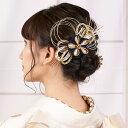 髪飾り 取り寄せ商品 レディース 女物 Watmosphere レディース ヘアアクセサリー Uピン コーム 金 ゴールド 花 フラワー 成人式 卒業式 着付用...