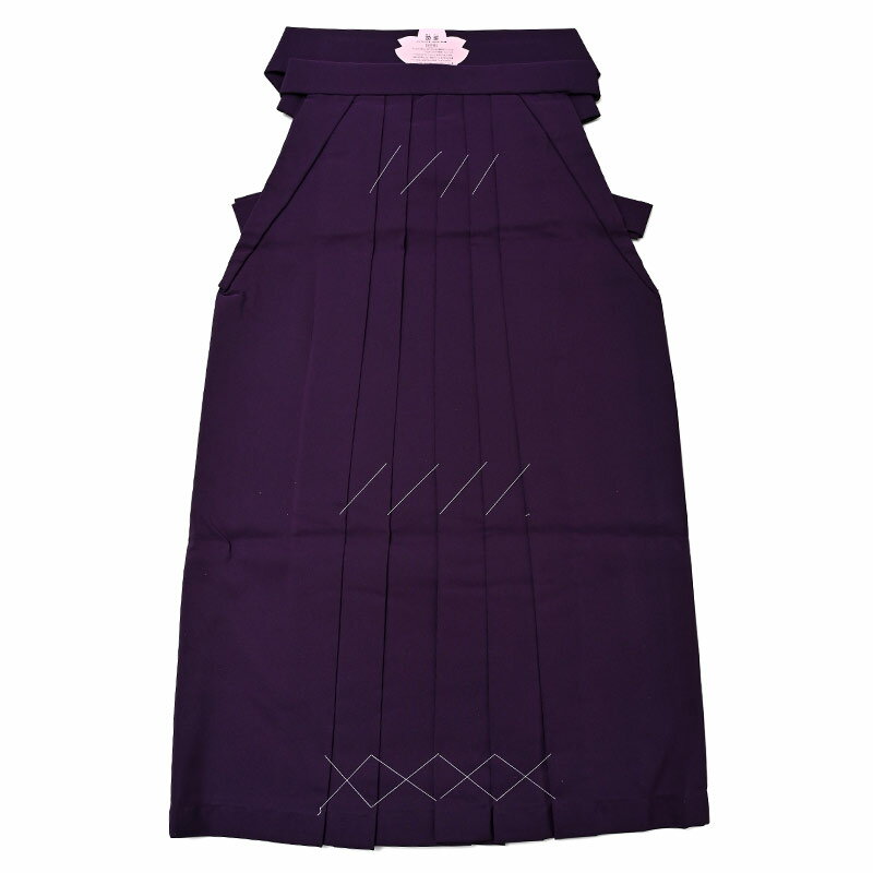 袴 紫無地 紐下丈83～102cm SS S M L LL 2L 3L 卒業式 はかま 女性用 婦人 格安 レディース レンタルより安い ハカマ 大学 短大 着付け 御稽古 女物 仮装 コスプレ 大きいサイズ 小さいサイズ 女の子 単品 pro