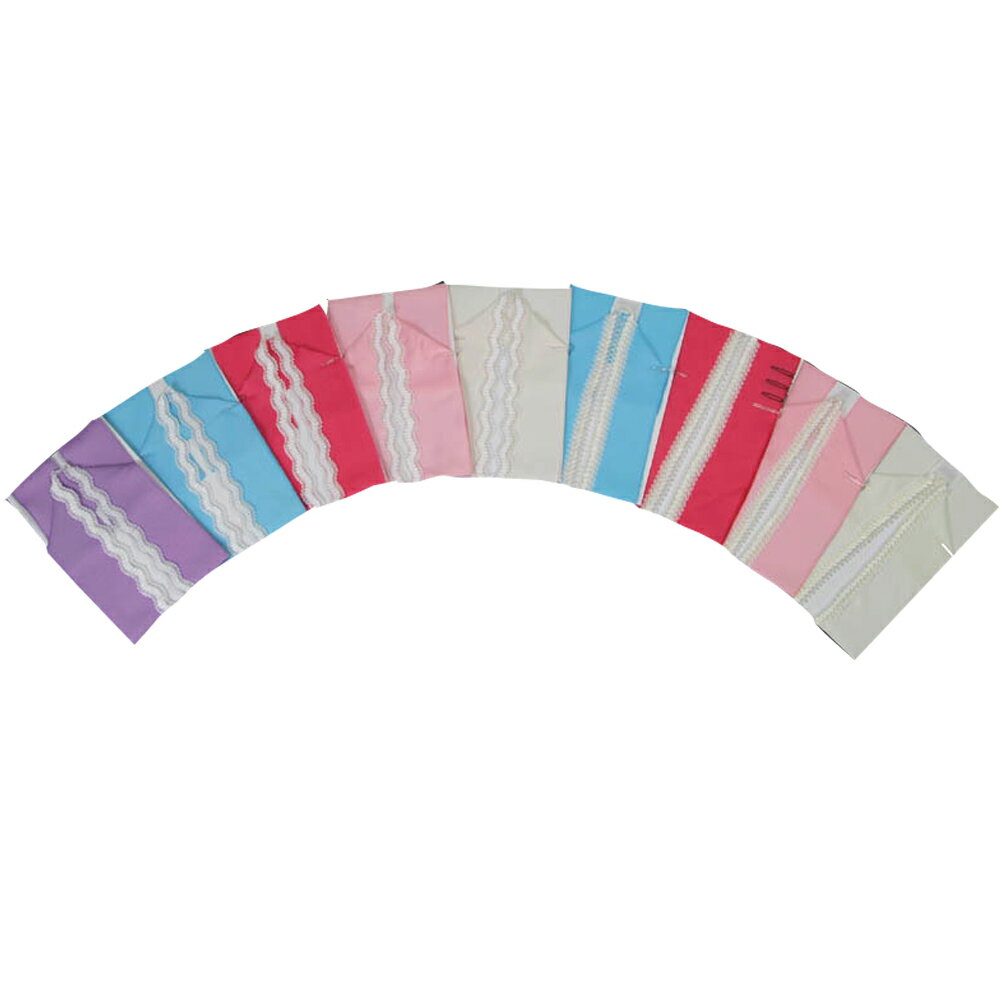 送料無料 訳あり 重ね衿 (ひだひだ飾り) 浴衣・振袖センスアップ小物 伊達衿 重ね襟 女性用 レディース 襟飾り メール便OK 送料込み