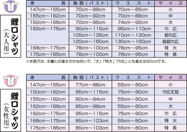 江戸一 祭り 鯉口シャツ 特選手拭 鯉二色 大人用 特大 送料無料