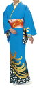 踊り衣裳 反物 蘭印 一越本絵羽 花浅葱×深緑(白・金) 取り寄せ商品 日本の踊り 掲載 踊り絵羽 稽古 習い事 舞踊 民謡 発表会《女性用 レディース 洗える...