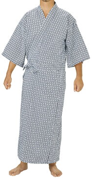 踊り衣裳 お仕立上りガーゼねまきゆかた 太印 白(大籠目) 取り寄せ商品 日本の踊り 掲載 温泉 旅館 ホテル 浴衣 寝間着 メール便不可《男性用 女性用 メンズ レディース》 送料無料 送料込み