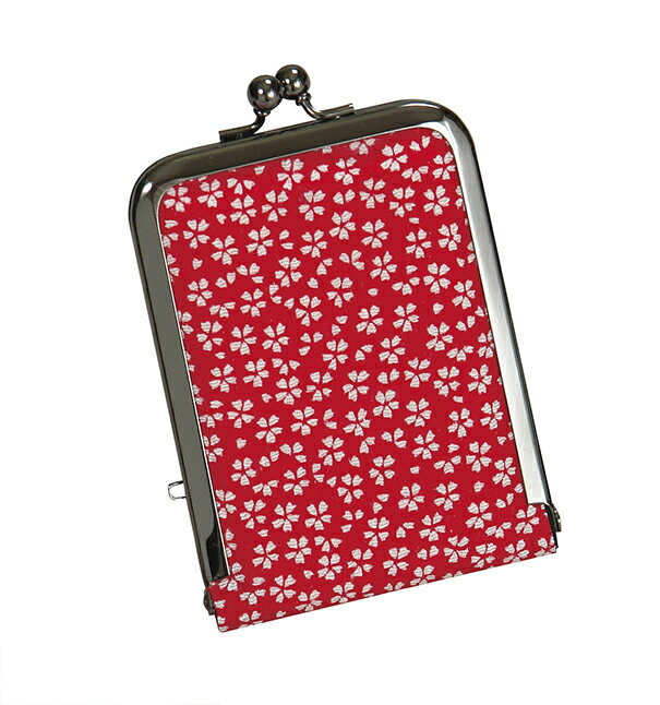 踊り衣裳 立て鏡 がま口 扉印 取り寄せ商品 日本の踊り 掲載 小物入れ ポーチ バッグ 和雑貨《女性用 ..