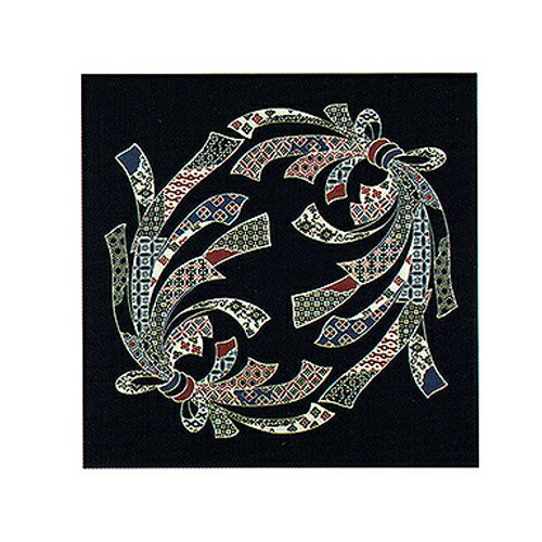 有職 古典ふろしき のしめ柄 四巾 取り寄せ商品 有職 YU-SOKU 掲載 和小物 風呂敷 インテリア 1枚のみメール便OK[tss]