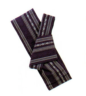 有職 和装小物 軽装角帯 献上柄 鉄紺 有職 YU-SOKU 掲載 和装小物 帯 角帯 男性 メンズ[tss]