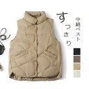 キルティンベスト レディース ベスト キルティングジャケット ノースリーブ コート ジャケット ダウンベスト アウター 軽量 秋冬 中綿 防寒 キルティングコー...