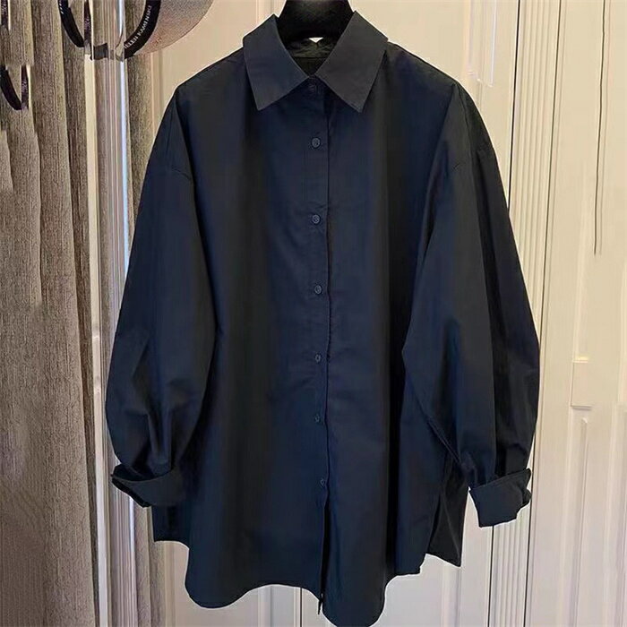 シャツ 綿シャツ 白シャツ レディース 長袖 コットンシャツ 無地 長袖シャツ チュニック トップス ブラウス シャツブラウス 綿 コットン 春 秋 バルーンスリーブ 通勤シャツ バルーン袖 ホワイトシャツ 大きいサイズ 折襟 重ね着 通勤 通学 シンプル 柔らかい 送料無料