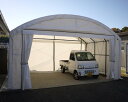 【予約:6月頃入荷予定】SHELLDOME(シェルドーム)バーチカル6x4 テント倉庫 パイプ車庫 テントガレージ ※代引不可 SH-RO46