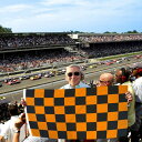 【アメリカンフラッグ】 黒オレンジチェッカー【メール便可】Black & Orange Checkered Flag 3×5ft（150×90cm） CH-BLACKORANGE 2