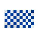 【アメリカンフラッグ】 青白チェッカー【メール便可】Blue & White Checkered Flag 3×5ft（150×90cm） CH-BLUEWHITE