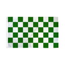 【アメリカンフラッグ】 緑白チェッカー【メール便可】 Green & White Checkered Flag 3×5ft(150×90cm) CH-GREEN...