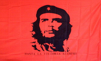 AEgbg yAJtbOz `FEQo Che Guevara Flag (Red) 3~5fti150~90cmj CHERED35