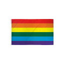 【アメリカンフラッグ】 レインボー2×3(60×90cm)【メール便可】Rainbow Flag RF23-001W
