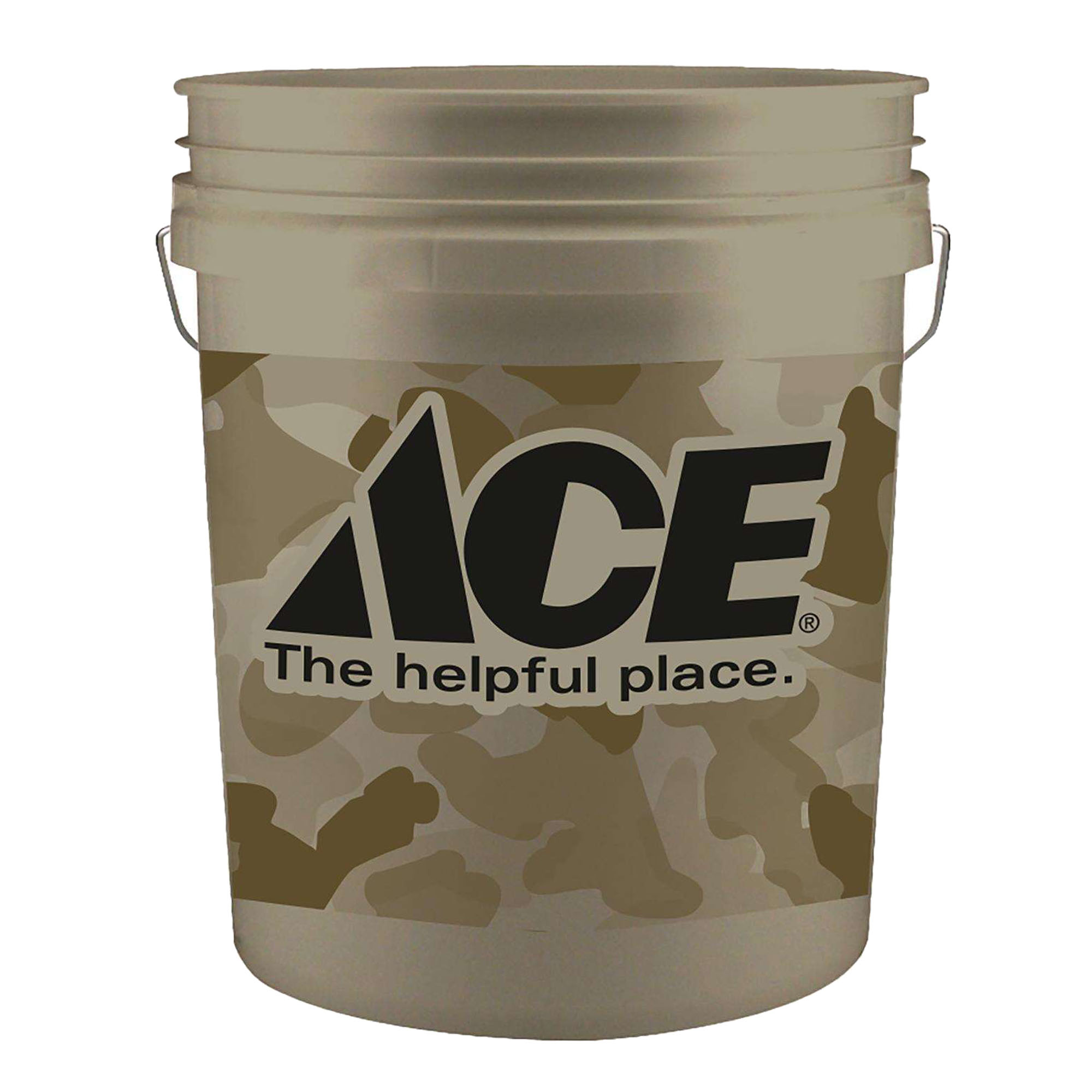  5ガロンバケツ（ACE HARDWARE ）カモフラ柄