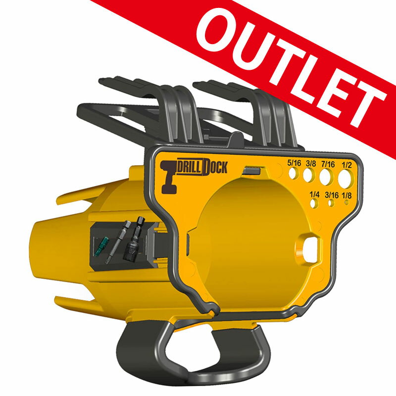 アウトレット DRILL DOCK モバイルドッキングステーション 【イエロー】