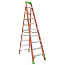Louisville Ladder(ルイビルラダー) ファイバーはしご脚立クロスステップ10ft(300cm) 耐荷重135kg FXS1510