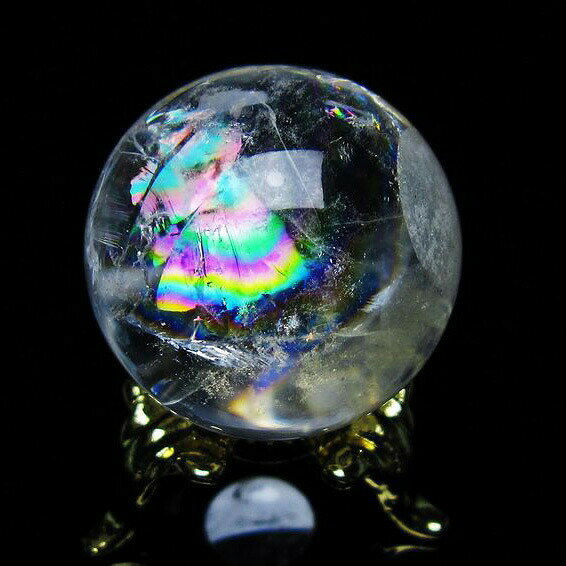 楽天市場】水晶玉 虹入り 24mm〜 好きな商品が選べる 水晶 丸玉