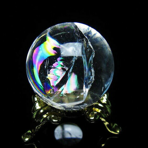 楽天市場】水晶玉 虹入り 24mm〜 好きな商品が選べる 水晶 丸玉