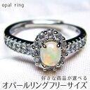 誕生石 オパール リング 指輪 フリーサイズ 好きな商品が選べる 蛋白石 プレシャスオパール opal ring 10月の誕生石 遊色効果 幸運 メンズ レディース 一点物 メール便可 [M便 1/20]