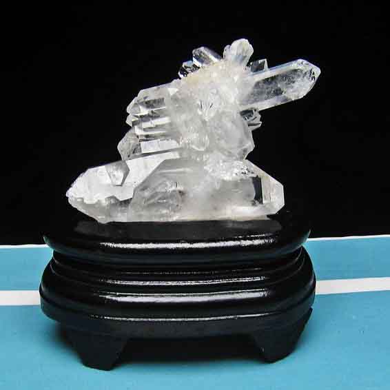 水晶 クラスター 178g アメリカ産 ファーデンクォーツ | クリスタル クォーツ 水晶 原石 quartz 浄化用水晶 インテリア 置物 メンズ レディース...