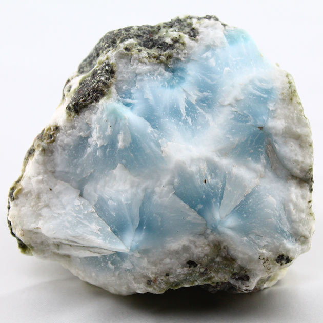 ラリマー 原石 ラリマール pectolite ソーダ珪灰石 larimar 置物 一点物 181-101