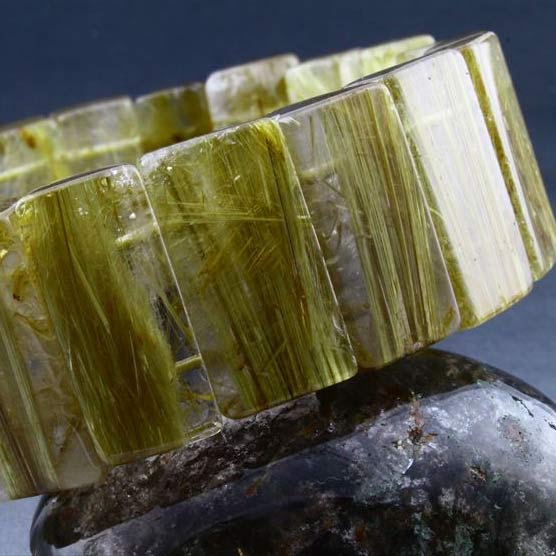 タイチンルチル バングル rutilelated quartz ルチルクォーツ bangle メンズ レディース ブレスレット 天然 タイチンルチルクォーツ 一...