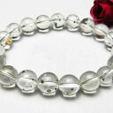 \18日はポイント5倍/ パイライトインクォーツ ブレスレット 10mm 黄鉄鉱入り水晶 ブレス pyrite bracelet クリスタル 水晶 quartz...