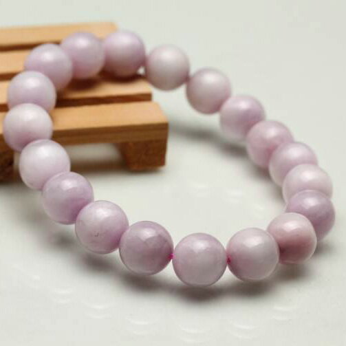 ミルキークンツァイト ブレスレット 11mm Kunzite bracelet リシア輝石 黝輝石 ブレス ピンクスポデューメン パワーストーン 天然石 一点物 送料無料 [M便 1/10] 211-3719