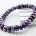 チャロアイト ブレスレット 9mm charoite bracelet チャロ石 ブレス パープル メンズ レディース パワーストーン 天然石 一点物 [送料無...