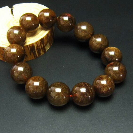 ֥󥺥 ֥쥹å 18mm 徽 bracelet 륯 ֥쥹 rutilelated quartz  ǥ ʪ ̵ 111-2620