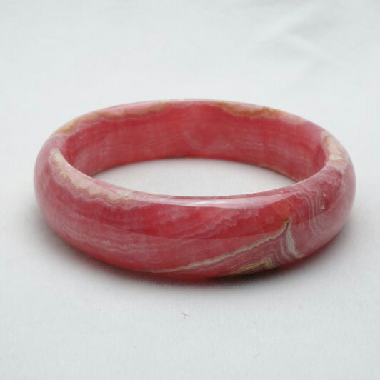 インカローズ バングル ロードクロサイト bangle 菱マンガン鉱 inca rose インカの薔薇 メンズ レディース 一点物 送料無料 111-3235