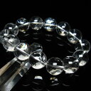 ACXNH[c  uXbg  16mm Ήp uX NX^ crystal quartz NH[c iris bracelet Y fB[X _  111-3688