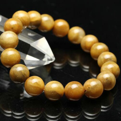 `NH[c uXbg 11mm bracelet rutilated quartz uX p[Xg[ VR `CebhNH[c _ [։ [M 1/10] 211-4039