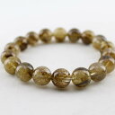 プラチナルチルクォーツ ブレスレット 12mm プラチナルチル ブレス 針入り水晶 rutilated quartz メンズ レディース 一点物 送料無料 [M...