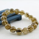 プラチナルチルクォーツ ブレスレット 13mm 針入り水晶 プラチナルチル ブレス rutilated quartz bracelet メンズ レディース 一点...