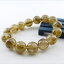 プラチナルチルクォーツ ブレスレット 15mm 針入り水晶 プラチナルチル ブレス rutilated quartz bracelet メンズ レディース 一点物 [送料無料] 211-4587