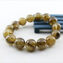 \18日はポイント5倍/ プラチナルチルクォーツ ブレスレット 15mm rutilated quartz bracelet プラチナルチル ブレス 針入り水晶...