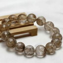 プラチナルチルクォーツ ブレスレット 13mm 針入り水晶 プラチナルチル ブレス rutilated quartz bracelet メンズ レディース 一点...
