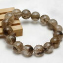 プラチナルチルクォーツ ブレスレット 13mm 針入り水晶 プラチナルチル ブレス rutilated quartz bracelet メンズ レディース 一点...