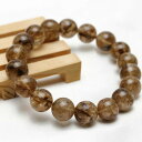 \18日はポイント5倍/ プラチナルチルクォーツ ブレスレット 11mm rutilated quartz bracelet プラチナルチル ブレス 針入り水晶...