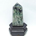 \18日はポイント5倍/ エンジェルフェザー フローライト 六角柱 ポイント fluorite 蛍石 原石 螢石 置物 ほたる石 メンズ レディース 台座付属 ...
