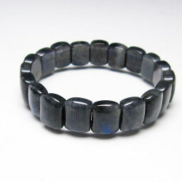 ラブラドライト バングル ラブラドル長石 labradorite bangle 曹灰長石 メンズ レディース 一点物 [M便 1/10] 111-15282