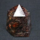 ガーデンクォーツ 六角柱 水晶ポイント 苔入り水晶 原石 ガーデンファントム gardenquartz 庭園水晶 ガーデン水晶 メンズ レディース 一点物 142-2834