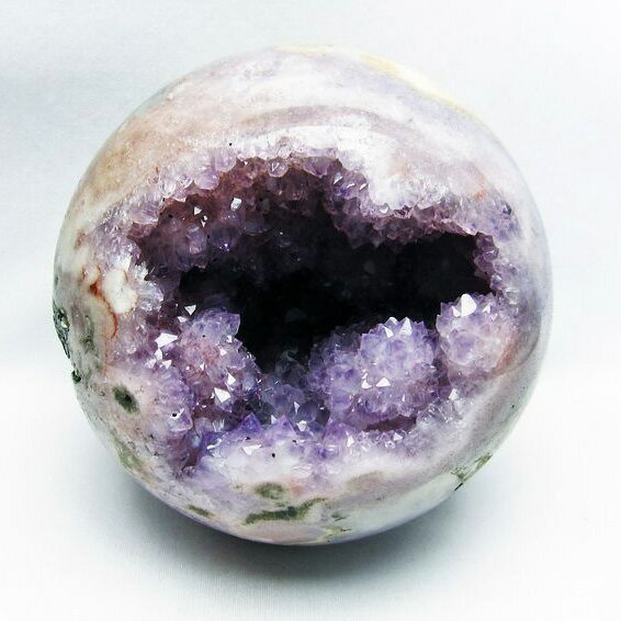 5.4Kg アメジスト 笑口丸玉 ブラジル産 Amethyst 丸玉 ジオード 原石 紫水晶 アメシスト Quartz 置物 スフィア Crystal 浄化 開...