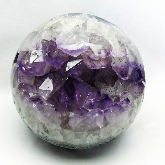 10.3Kg アメジスト 笑口丸玉 ブラジル産 アメシスト スフィア 丸玉 ジオード 紫水晶 Amethyst 原石 Crystal インテリア Quartz ...