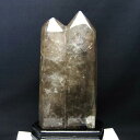 4.1Kg 水晶 六角柱 ダブルポイント crystal quartz 水晶ポイント 浄化 開運 台座付属 一点物 送料無料 162-229