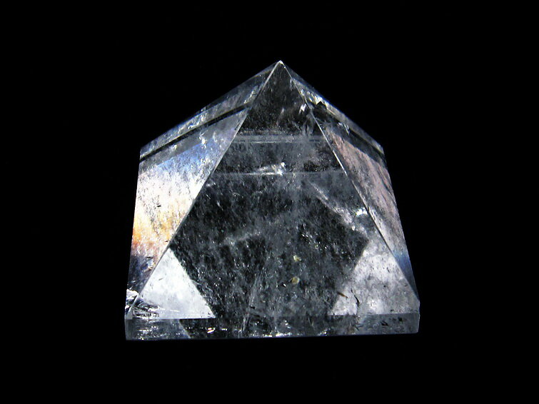 水晶 ピラミッド 置物 pyramid クリスタルクォーツ Crystal quartz 水晶 原石 開運 風水 浄化 浄化用水晶 一点物 145-483 2