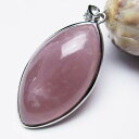 ローズクォーツ ペンダント ばら石英 ペンダントトップ rosequartz 紅水晶 pendant ピンク 水晶 メンズ レディース 一点物 送料無料 112-6700