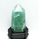 \18日はポイント5倍/ 1.2Kg フローライト 六角柱 蛍石 グリーンフローライト 螢石 原石 fluorite 置物 ほたる石 インテリア メンズ レディ...